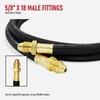 RX WELD Argon Hose 5FT, Inert Gas Hose for MIG/TIG