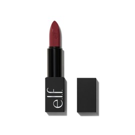 e.l.f. O Face Satin Lipstick, Rich Pigmented, Nourishing & Long-Lasting Creamy Lipstick, with Jojoba, Vegan & Cruelty Free, Shameless, 3.8 g