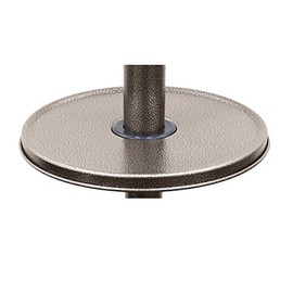 AZ Patio THP-MTBL-BRZ Table for Tall Patio Heater, Hammered Bronze