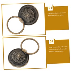 SHINEOFI 4Stücke Retro Möbelknöpfe Vintage Antik für Schränke und Kommoden Installieren für Nostalgische