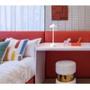 DAWALIGHT White Battery Operated Table Lamp, Cordless Rechargeable LED Desk