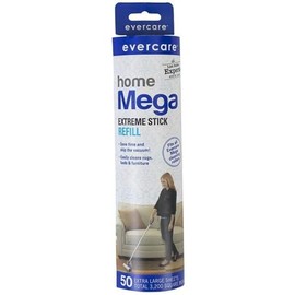 Evercare Mega Large Surface Roller Refill 50 Sheets (6 Pack)