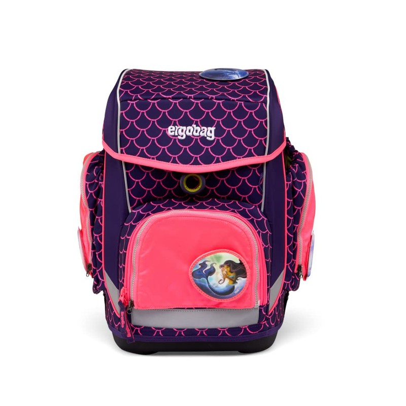 ergobag Fluo Zip Set Visibility Set Pack Cubo and Cubo