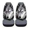 Pehede Car Seat Cover Grey Wolf Front for Cars, Easy