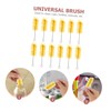 Baluue 2sets Baby Bottle Cleaning Brush Portable Multi-Function Gentle Cleaning
