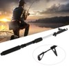 Telescopic Fishing Rod Glass Fiber Portable Sea Casting Spining Pole