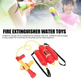 Mochila para Pistola de Agua, Mochila para Bomberos, Pistola de Agua para Niños, Tanque con Manguera, Chorro de Agua Adecuado para Juegos Al Aire Libre, Niños y Niñas, Juego de