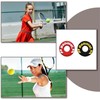 LZGOPE 4PCS Tennis Racket Vibration Dampeners, tire shaped racket shock