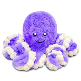 8-Inch Purple Octopus Stuffed Animal, Cute Octopus Plush Toys for Girls and Boys, Soft Stuffed Sea Animals Plush Toy for Party Favors, Birthday Gifts, Kawaii Hugging Plushies
