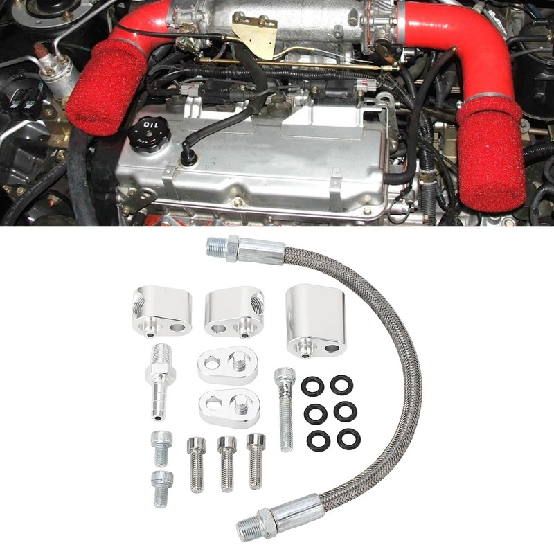Coolant Crossover Hose Kit Rugged Stable Reliable Anti Aging Throttle