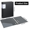 SOYIRI 4 Ring Binders,4 Pack D Ring Binder A4 for