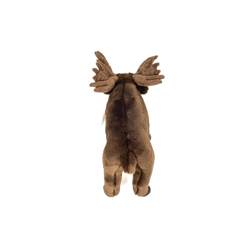 Teddy Hermann 90853 Elk 30 cm, Cuddly Toy, Plush Toy