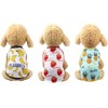 Peukialt Dog Clothes, Spring & Summer, Autumn, 3 Pieces, Cute,