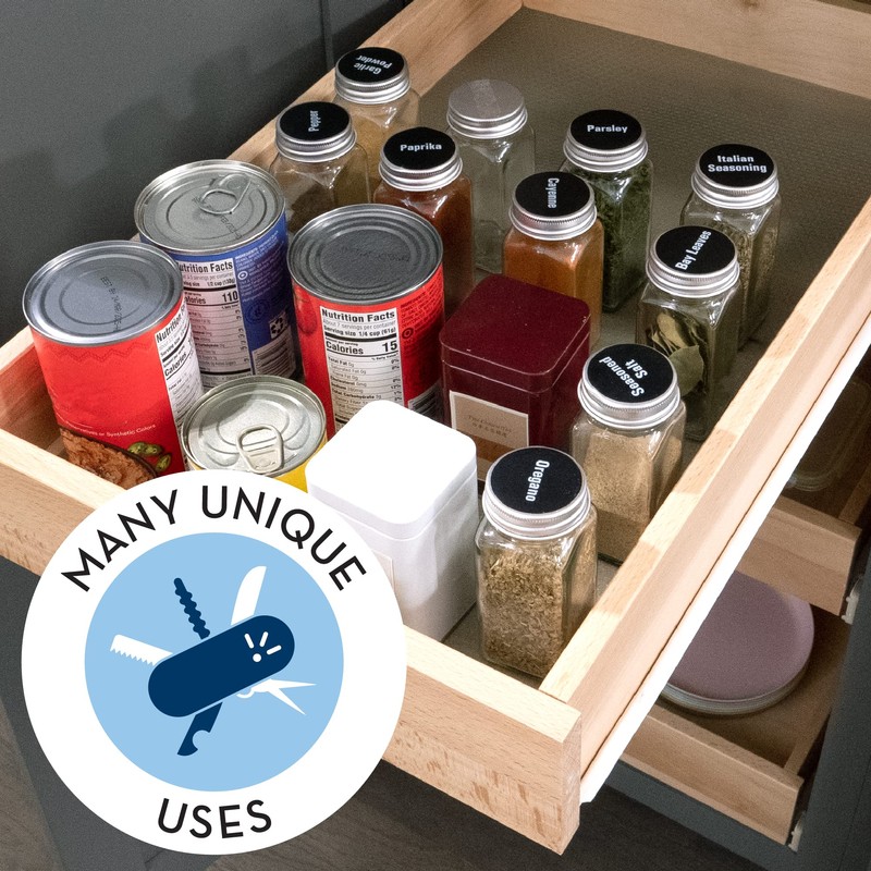 S&T INC. Under Sink Mat, Shelf Liner for Kitchen Cabinet