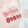Strawberry Cow Nail Tips - Stiletto / 딸기카우 네일팁 -