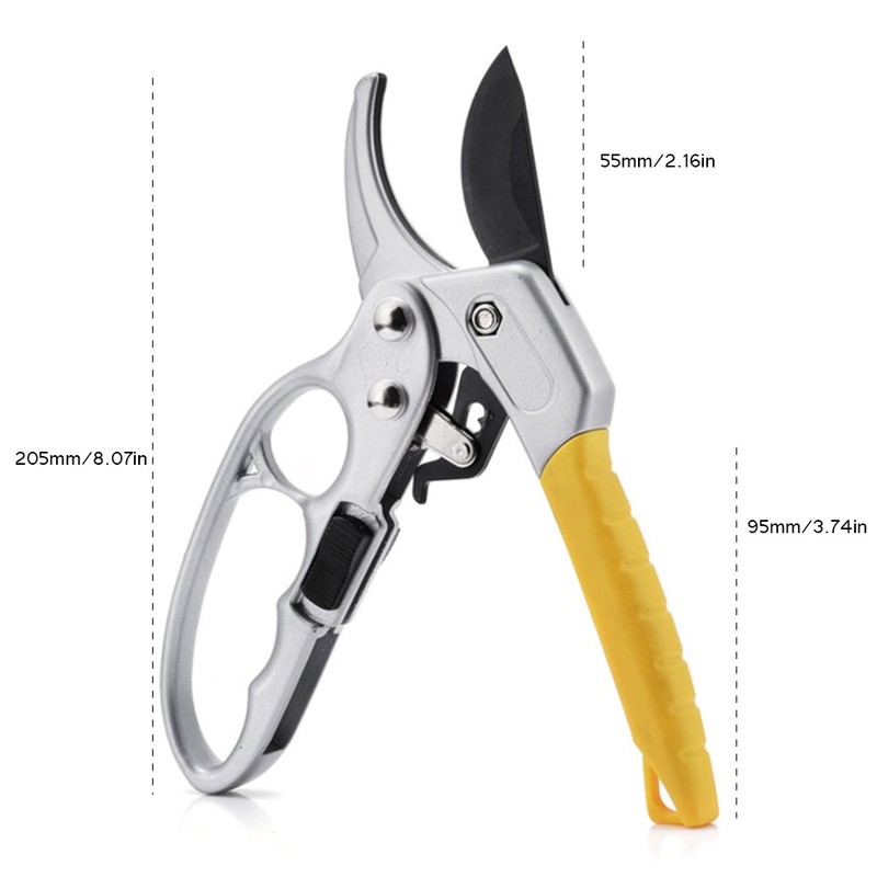 Pruning Shear Garden Tools Labor Saving High Carbon Steel Scissors