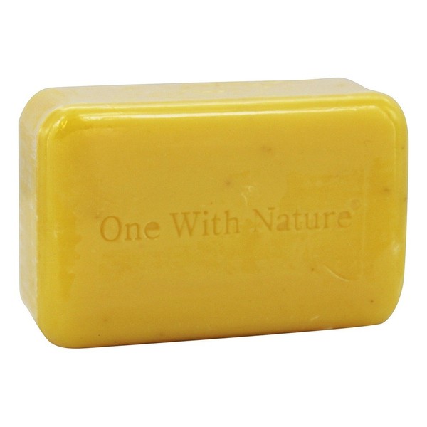 One With Nature Lemon Verbena Bar Soap, 4 Ounces (Pack