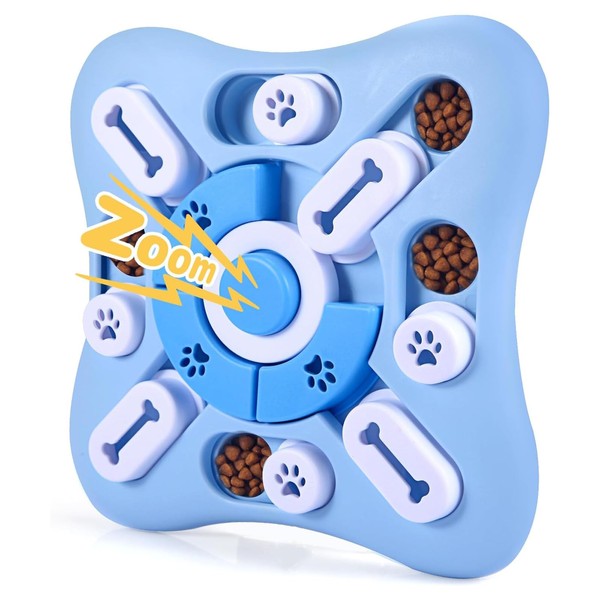 Cozioz Interactive Dog Puzzle Toy - Squeaky Enrichment and Mental