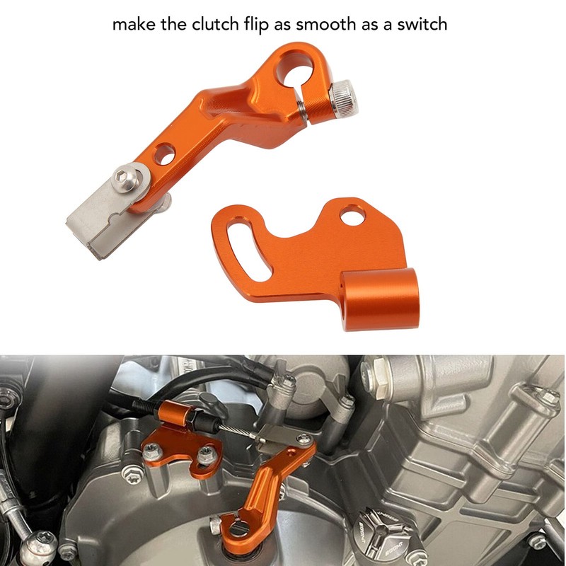 One Finger Clutch Lever Kit Aluminium Alloy Pull Clutch Actuator