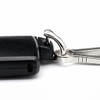 TUNUKE Titanium D-Ring Small Mini Screw-Type Keyring Keychain Carabiner Key