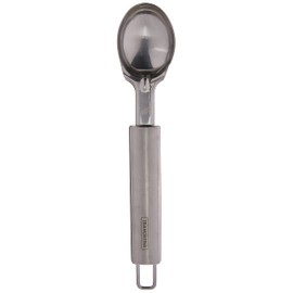 Tramontina 63809/410 Ice Cream Scoop Disher Malphin 8.3 inches (21 cm), Stainless Steel, Ice Cream Spoon, Scoop, Commercial Use, Durable, High Quality, Dishwasher Safe