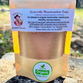 Herb Man Teas Menstruation Tonic - For Absent Menstruation #38 - Formula Only