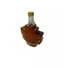 New Empty Maple Syrup Leaf Shaped 12 pc Embossed Glass