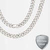 Treasure Bay Mens Sturdy Cuban Curb Chain Necklace, 6//7/8/9/10/11/13mm, 18"