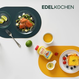 Edelcochen Bola Collection table mat 2-piece set (green + yellow), green orange 2-piece set / 에델코첸 볼라 컬렉션 테이블매트 2종 세트 (그린+옐로우), 그린 오렌지 2종 세트
