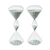 Hourglass Timer Table Decor- 60 Minutes Sand Timer Set of