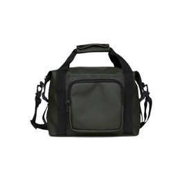 RAINS Texel Waterproof Utility Bag, Compact Design with Multiple Pockets, Detachable Shoulder Strap (Black)