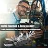 Multifunction Tool Bicycle Key - Repair Kit Black Stainless Steel