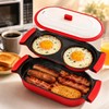 2-in-1 Microwave Egg Cooker & Grill Pan Set, Nonstick Microwave