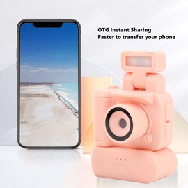 Bewinner Mini Thumb Camera 1080P, HD Body Cameras with 1.44in Screen and Charging Case for Video Recording, Portable Pocket Camcorder for Outdoor Riding Sports ()