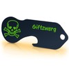 Code24 "GIFTZWERG" Shopping Trolley Remover – Practical Shopping Chip Keyring