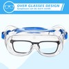 Yunsailing 30 Pack Protective Safety Goggles Clear Lab Over Glasses