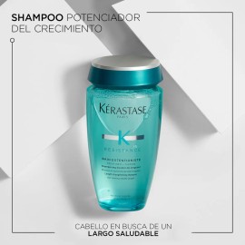 Krastase Bain Extentioniste Shampoo Potenciador de Crecimiento sin Sulfatos ni Parabenos Hipoalergnico 250 mL                                         