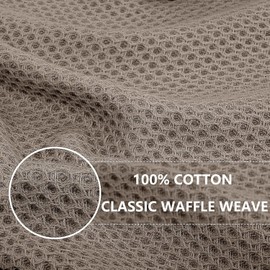 BW&HM Tea Towels Cotton Tea Towels Kitchen Towels Kitchen Towels Dish Towels (Brown, 33 x 74 cm)