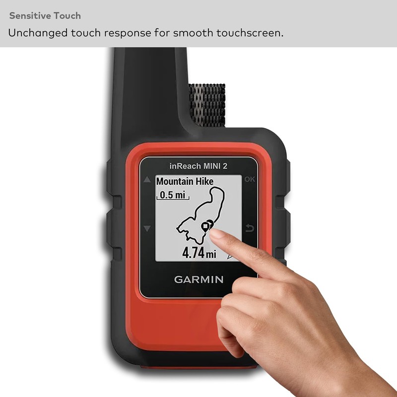 INNOSURE [2-PACK] Premium Glass Screen Protector for Garmin inReach Mini