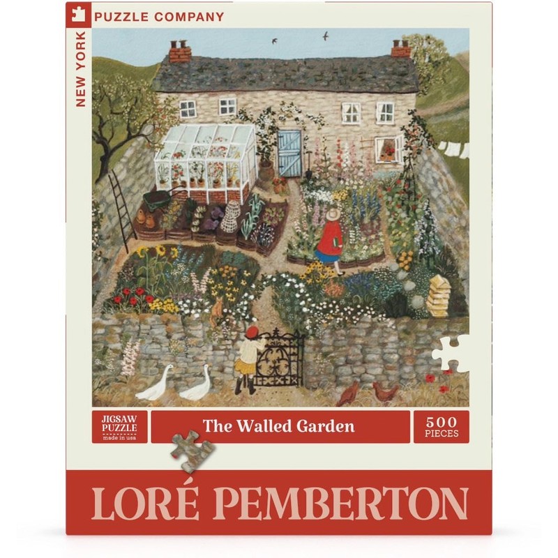 New York Puzzle Company - Loré Pemberton The Walled Garden