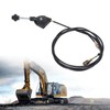 Creative.C Excavator Throttle Control Cable 2.5M 8.2ft Manual Flexible Throttle