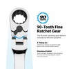 Capri Tools 16 x 18 mm 90-Tooth Extra-Long Double Box
