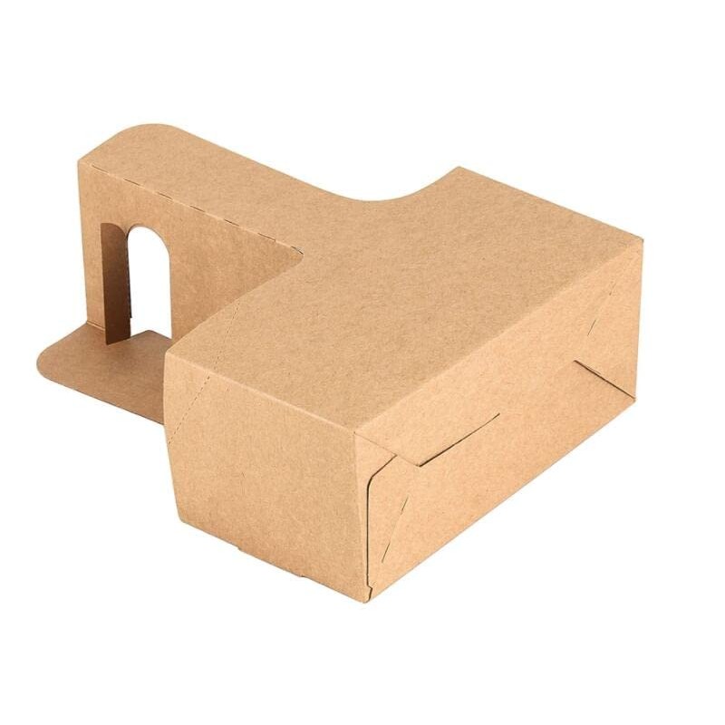 BATGXGO Drink Carrier Kraft Paper Cup Holder with Handle Takeout
