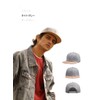 Laquest Felt & Cork Cap, Flat Brim, Men's, Women's, gray