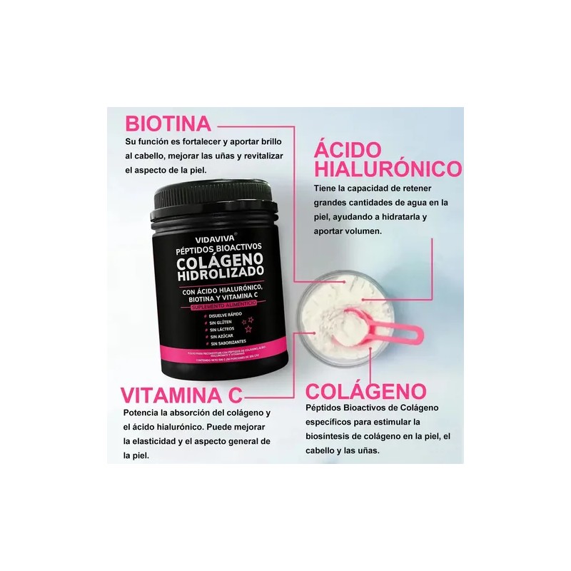 Peptidos Bioactivos De Colageno Hidrolizado Multi Collagen