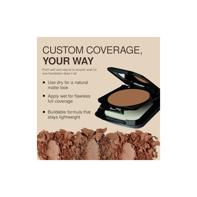 Palladio Base Dual Húmeda y Seca con Esponja y Espejo