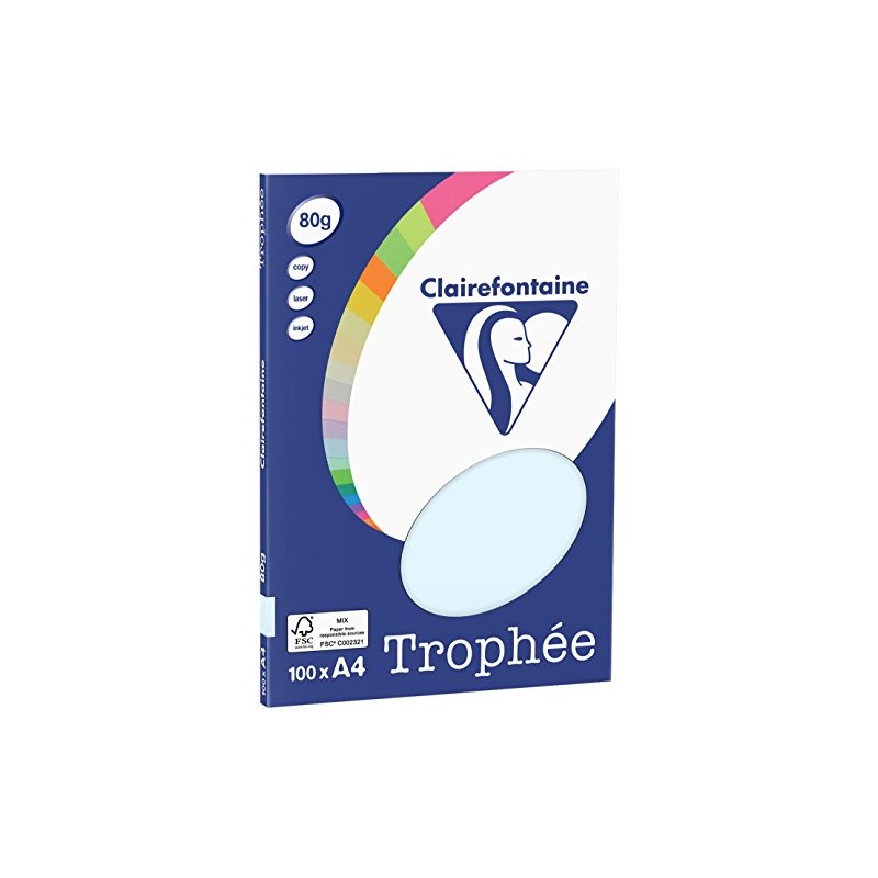 Clairefontaine 30986 4101C Printer Paper Trophée PPP for All Laser