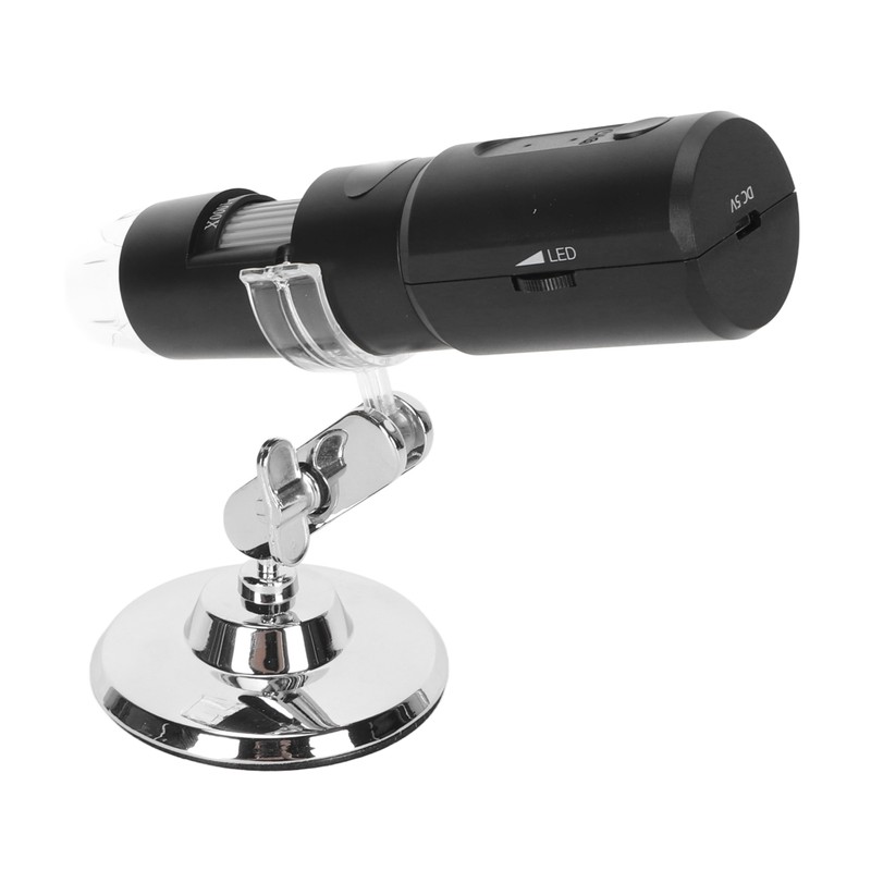 Portable Microscope USB 50X‑1000X Magnification 640x480P Resolution 360 Degree Rotatable