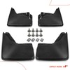 A-Premium Set of 4PCS Mud Flaps Splash Guards Mudguards Mudflaps