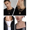 ChainsHouse Kihei Necklace, Men's, Chain Only, Rustproof, Stainless Steel, Silver,